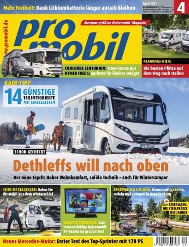 promobil Reisemobilmagazin Nr 04 April 2021